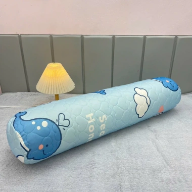 Vỏ gối ôm cao su non 2.024 - Khoá kéo, tencel siêu mịn, mẫu mới, giá 75.000₫