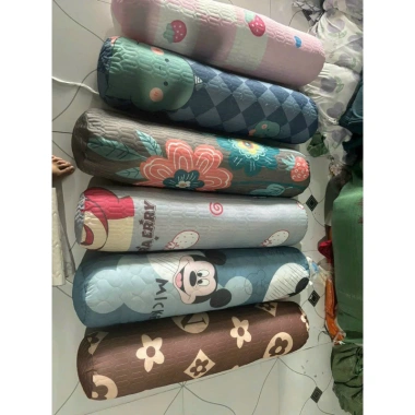 Vỏ gối ôm cao su non 2.024 - Khoá kéo, tencel siêu mịn, mẫu mới, giá 75.000₫