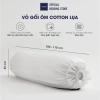 Vỏ Gối Ôm Trắng 100% Cotton Tự Nhiên Changmi Bedding 35x110 cm - Mềm Mại, Thoáng Khí, Giá Ưu Đãi 299.000đ