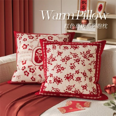 Vỏ gối Phước Lành cotton 70×55×45×40 - Trang trí sofa nhà năm mới, giảm còn 43.439đ