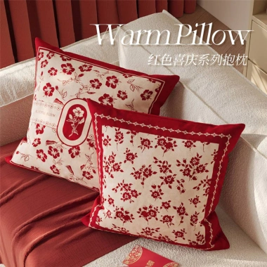 Vỏ gối Phước Lành cotton 70×55×45×40 - Trang trí sofa nhà năm mới, giảm còn 43.439đ