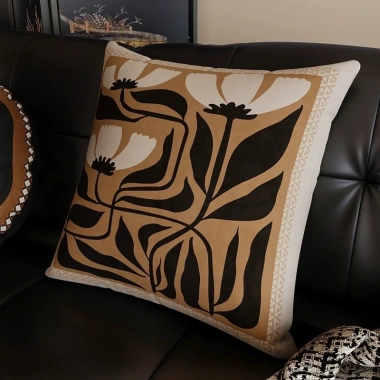 Vỏ Gối Retro Đơn Giản Đệm Sofa Cao Cấp, Tháo Rời và Giặt Được, Giá 88.674 VND