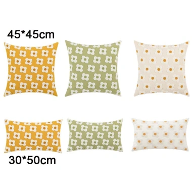Vỏ gối SHENJIN sofa vuông phòng khách - mềm mại, giảm giá 128.412₫ (từ 166.936₫) 2
