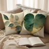 Vỏ Gối SHIKICK Polyester Vuông 45x45cm Họa Tiết Lá Hiện Đại - Trang Trí Nhà Cửa - Giá 69,444₫ 8