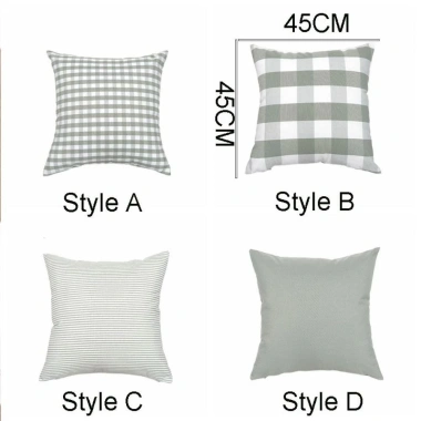 Vỏ Gối SKJK Ném Cotton 45x45cm Trang Trí Nhà Xanh Mùa Hè Vuông Đệm Sofa Giường Giá Ưu Đãi 82.188 VND