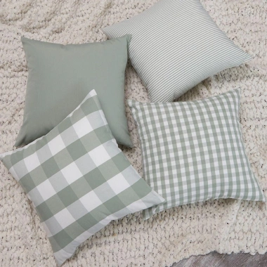 Vỏ Gối SKJK Ném Cotton 45x45cm Trang Trí Nhà Xanh Mùa Hè Vuông Đệm Sofa Giường Giá Ưu Đãi 82.188 VND