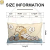 Vỏ gối Snoopy mềm mại, thoải mái kích thước 14x20 17x23 20x30, giảm giá 142.560₫ 2