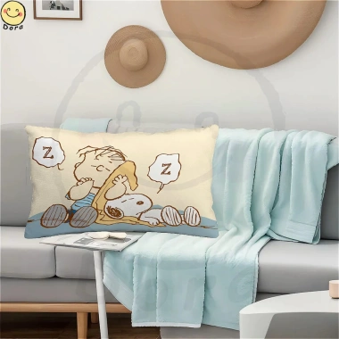 Vỏ gối Snoopy mềm mại, thoải mái kích thước 14x20 17x23 20x30, giảm giá 142.560₫