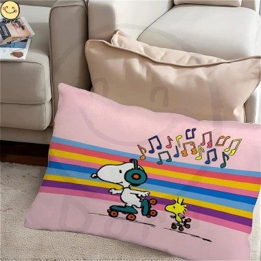 Vỏ gối Snoopy mềm mại, thoải mái kích thước 14x20 17x23 20x30, giảm giá 142.560₫