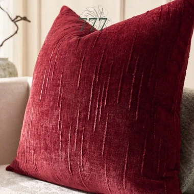 Vỏ Gối Sofa 45x45 Đỏ Tết 2.026 - Trang Trí Tựa Lưng, Giá Sốc 167.700 VND 2