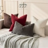 Vỏ Gối Sofa 45x45 Đỏ Tết 2.026 - Trang Trí Tựa Lưng, Giá Sốc 167.700 VND 4