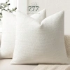 Vỏ Gối Sofa 45x45 Nhung Tăm Trắng - Trang Trí Tựa Lưng, Giá Giảm Đặc Biệt