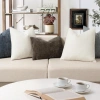 Vỏ Gối Sofa 45x45 Nhung Tăm Trắng - Trang Trí Tựa Lưng, Giá Giảm Đặc Biệt 9