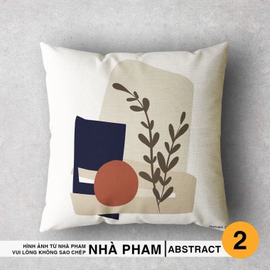 Vỏ gối sofa abstract 45x45cm - Bộ 40 mẫu (No1-No40) Giá ưu đãi 38.900₫