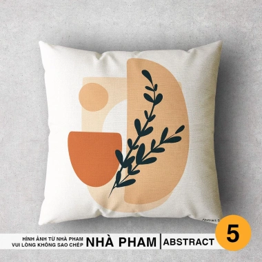 Vỏ gối sofa abstract 45x45cm - Bộ 40 mẫu (No1-No40) Giá ưu đãi 38.900₫