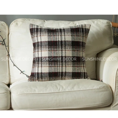 Vỏ gối sofa bọc tựa lưng kẻ caro phong cách Bắc Âu - Sunshine.decor 99.300₫
