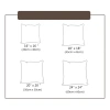 Vỏ gối sofa cotton màu vàng họa tiết hoa trừu tượng 60x60 2 mặt giá chỉ 43.439₫ 3