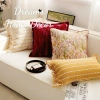 Vỏ Gối Sofa Đỏ Vàng - Gối Vuông Trang Trí Phòng Khách, Quán Cafe - Giá 250k 4