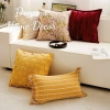 Vỏ Gối Sofa Đỏ Vàng - Gối Vuông Trang Trí Phòng Khách, Quán Cafe - Giá 250k 9