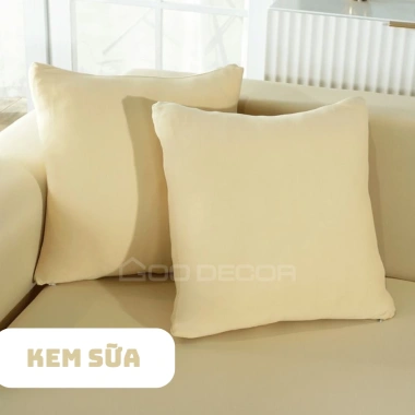 Vỏ gối sofa GOO Decor 40x40 bọc gối tựa màu trơn vải thun sữa - Giá ưu đãi 35.900đ 8 Vỏ gối sofa GOO Decor 40x40 bọc gối tựa màu trơn vải thun sữa - Giá ưu đãi 35.900đ 8