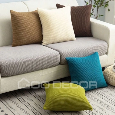 Vỏ gối sofa GOO Decor 40x40 vải nhung gân co giãn mềm mại - Giá ưu đãi 42.400₫ 5 Vỏ gối sofa GOO Decor 40x40 vải nhung gân co giãn mềm mại - Giá ưu đãi 42.400₫ 5