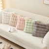 Vỏ gối sofa lông chồn 45x45 cm mềm mịn, gối ôm decor nhà cửa, văn phòng, cafe giá 14.800 VND 2