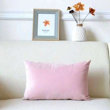 Vỏ gối sofa nhung 40x55cm - Gối tựa chữ nhật, decor phòng khách và văn phòng, giảm còn 9.000đ 6