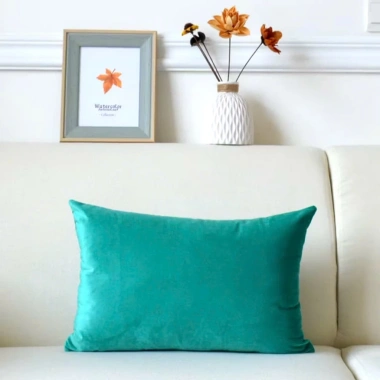 Vỏ gối sofa nhung 40x55cm - Gối tựa chữ nhật, decor phòng khách và văn phòng, giảm còn 9.000đ 7