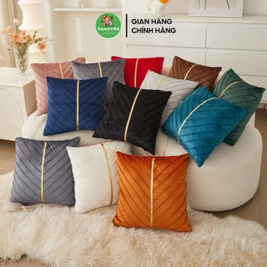 Vỏ Gối Sofa Nhung Cao Cấp Vuông Tựa Lưng - Trang Trí Nhà Cửa Giá 66.528 VND