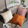 Vỏ Gối Sofa Nhung Cao Cấp Vuông Tựa Lưng - Trang Trí Nhà Cửa Giá 66.528 VND 2
