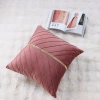 Vỏ Gối Sofa Nhung Cao Cấp Vuông Tựa Lưng - Trang Trí Nhà Cửa Giá 66.528 VND 4