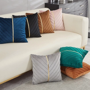 Vỏ Gối Sofa Nhung Cao Cấp Vuông Tựa Lưng - Trang Trí Nhà Cửa Giá 66.528 VND