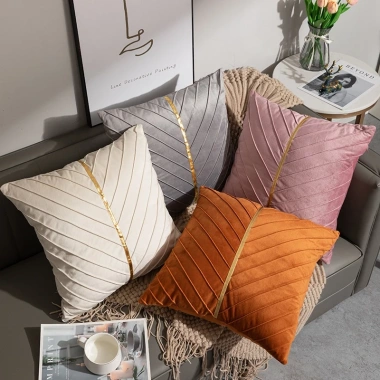 Vỏ Gối Sofa Nhung Cao Cấp Vuông Tựa Lưng - Trang Trí Nhà Cửa Giá 66.528 VND