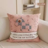 Vỏ gối sofa Pony sang trọng, dễ thương, tháo rời giặt được - phù hợp phòng khách, cửa sổ năm con ngựa, đầu giường Pil - Giá ưu đãi 45.401₫ 4