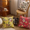 Vỏ Gối Sofa Trung Hoa Hoa Chim In Hình Bông, Vải Lanh Mềm - Giá ưu đãi 181.249₫