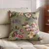Vỏ Gối Sofa Trung Hoa Hoa Chim In Hình Bông, Vải Lanh Mềm - Giá ưu đãi 181.249₫ 8