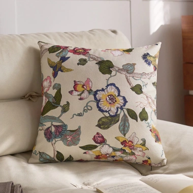 Vỏ Gối Sofa Trung Hoa Hoa Chim In Hình Bông, Vải Lanh Mềm - Giá ưu đãi 181.249₫ 10 Vỏ Gối Sofa Trung Hoa Hoa Chim In Hình Bông, Vải Lanh Mềm - Giá ưu đãi 181.249₫ 10