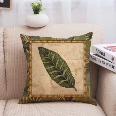 Vỏ gối sofa tựa lưng TOTORO HOUSE 2 mặt - Áo gối vuông 45x45cm Giá chỉ 139.000đ 5