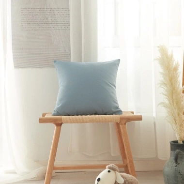 Vỏ gối Sofa tựa lưng trơn 1 màu Hamlet 50x50cm cotton tici - đa màu, giá ưu đãi 18.617 VND