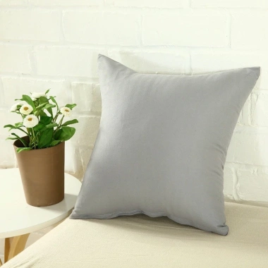 Vỏ gối Sofa tựa lưng trơn 1 màu Hamlet 50x50cm cotton tici - đa màu, giá ưu đãi 18.617 VND
