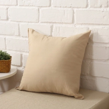 Vỏ gối Sofa tựa lưng trơn 1 màu Hamlet 50x50cm cotton tici - đa màu, giá ưu đãi 18.617 VND