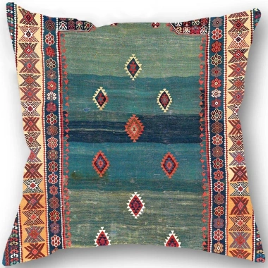 Vỏ gối sofa vải lanh thổ cẩm vintage 45x45cm - Độc đáo, sang trọng, giảm 20%