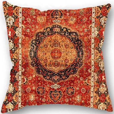 Vỏ gối sofa vải lanh thổ cẩm vintage 45x45cm - Độc đáo, sang trọng, giảm 20%