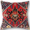 Vỏ gối sofa vải lanh thổ cẩm vintage 45x45cm - Độc đáo, sang trọng, giảm 20% 8