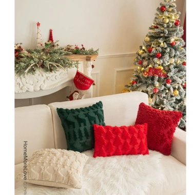 Vỏ Gối Sofa Vuông Họa Giáng Sinh - Trang Trí Nội Thất Giá Ưu Đãi 115k 2