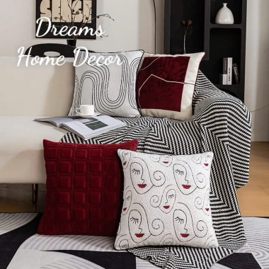 Vỏ Gối Sofa Vuông Tựa Lưng Hoạ Tiết Nghệ Thuật Phong Cách Bắc Âu - Sang Trọng, Chất Liệu Cao Cấp, Đệm êm ái, Giá Ưu Đãi 265.000₫ 2 Vỏ Gối Sofa Vuông Tựa Lưng Hoạ Tiết Nghệ Thuật Phong Cách Bắc Âu - Sang Trọng, Chất Liệu Cao Cấp, Đệm êm ái, Giá Ưu Đãi 265.000₫ 2