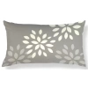 Vỏ gối thắt lưng hình học màu xám 60×40.5×30 cm - Cotton mềm, trang trí sofa, giảm 23% 2