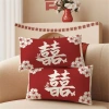 Vỏ gối thắt lưng PC 60×80.5 cm - Vỏ đệm chữ nhật sofa năm mới, giảm giá 52.364₫ 9