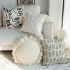 Vỏ Gối Thêu Mục Vụ Châu Âu - Gối Đầu Giường Sofa Sang Trọng, Nhẹ Nhàng, Gối Ném Ins, Dệt Kim Giá 103.169 VND