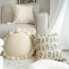 Vỏ Gối Thêu Mục Vụ Châu Âu - Gối Đầu Giường Sofa Sang Trọng, Nhẹ Nhàng, Gối Ném Ins, Dệt Kim Giá 103.169 VND 9